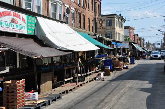 Little Italy de Philadelphia, na Pennsylvania, nos Estados Unidos